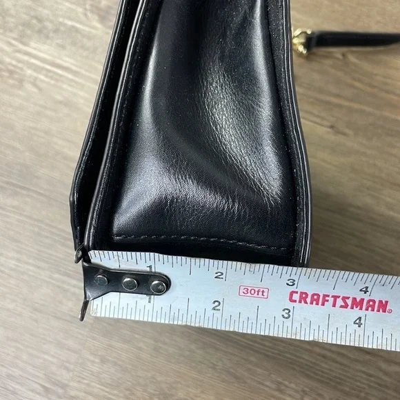 Rebecca Minkoff Love Stingray-Embossed Crossbody, Back Gold - Picture 12 of 12